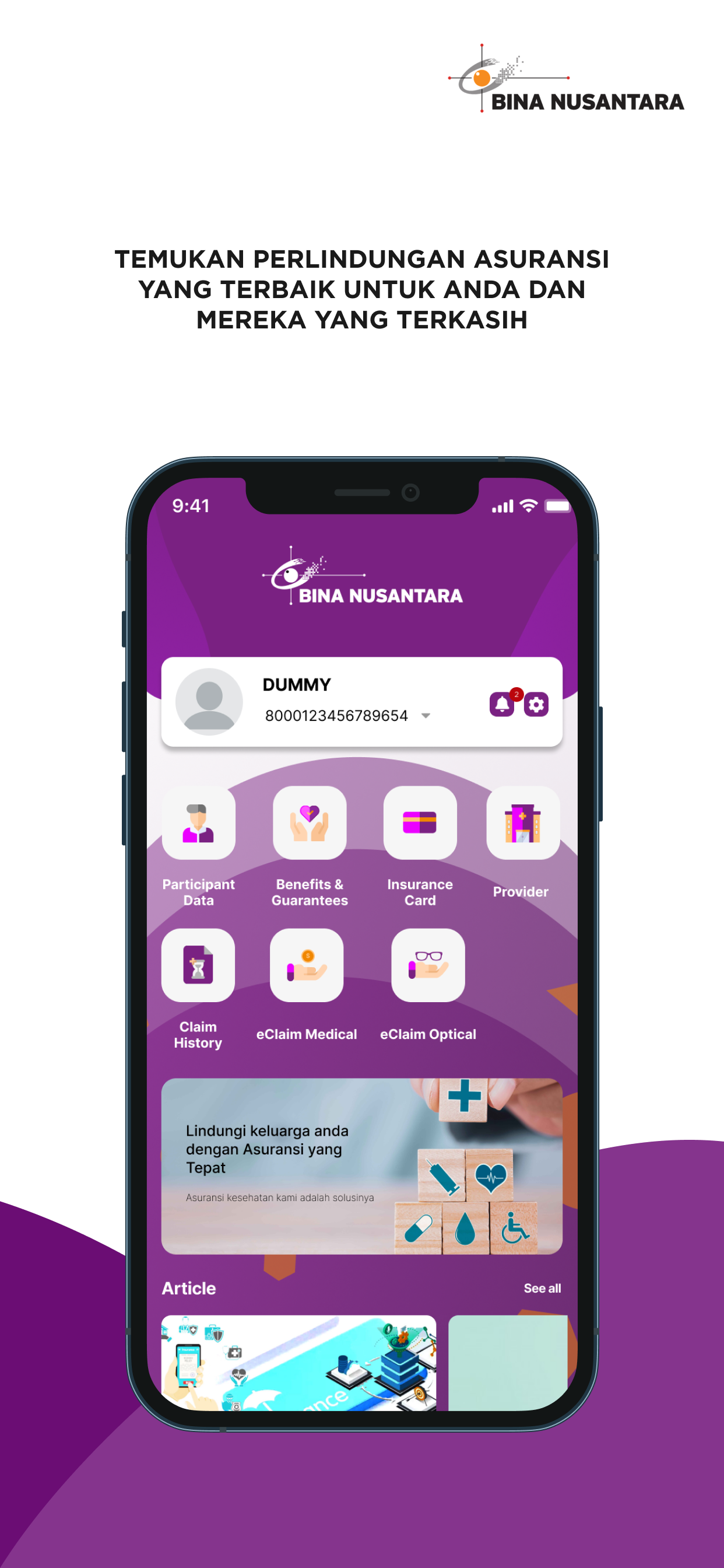 BINUS Medical Claim