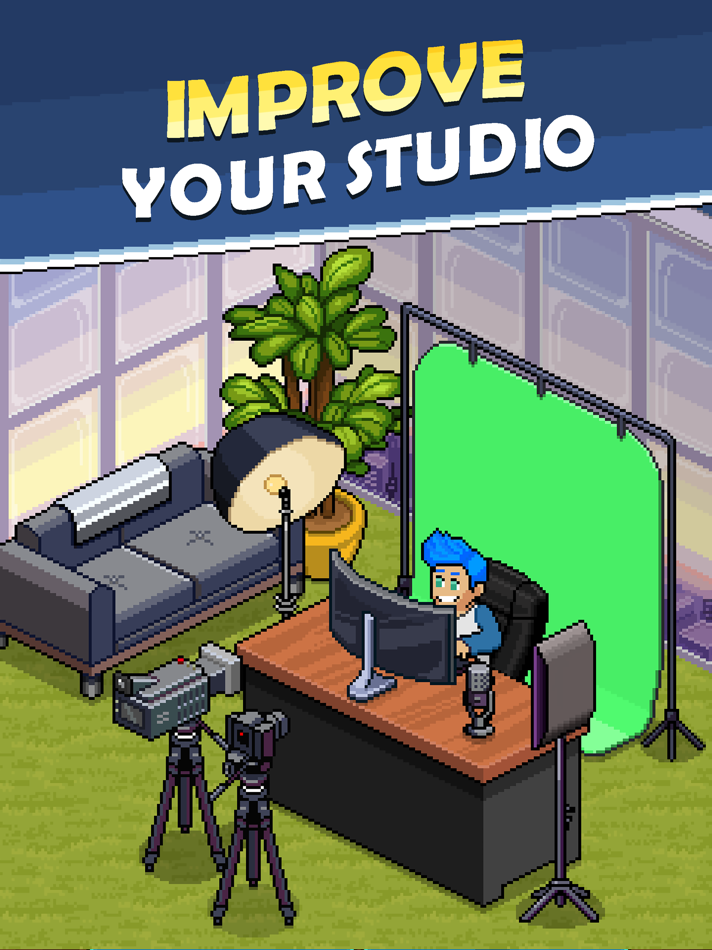 #1. PewDiePie's Tuber Simulator (iOS) 来自: Outerminds Inc.
