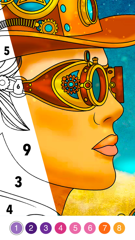 #8. Artbook - Paint by Number (iOS) Με: Hyperfun