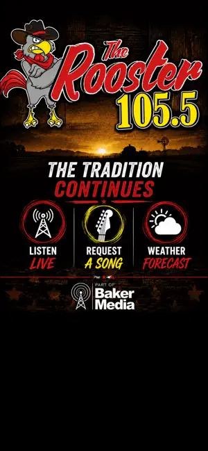 The Rooster 105.5 FM screenshot 2