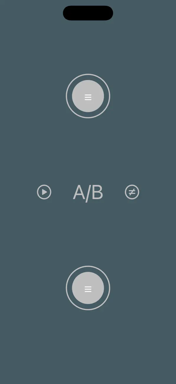 Screenshot #1 pour A/B Audio