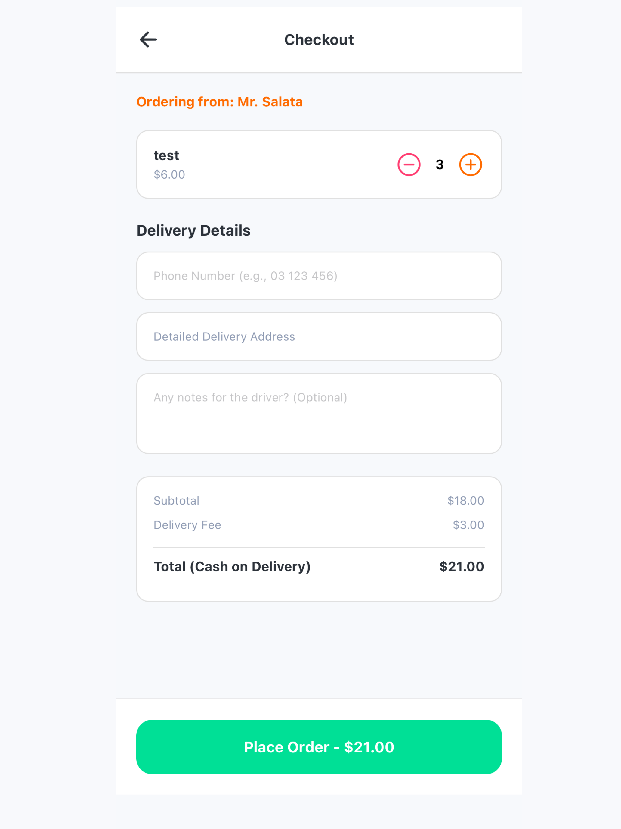 Wasselly Delivery screenshot 18