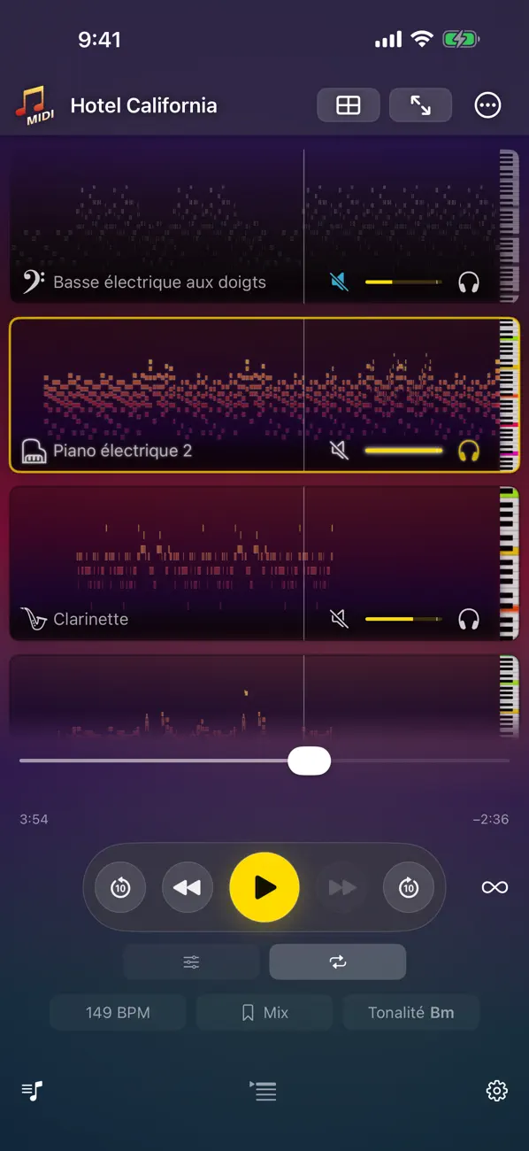 Screenshot #2 pour MIDI Opener