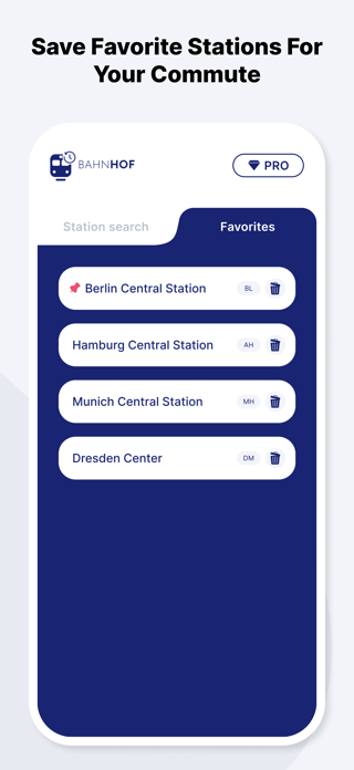 Bahnhof: Train Timetable Screenshot 5 of 6