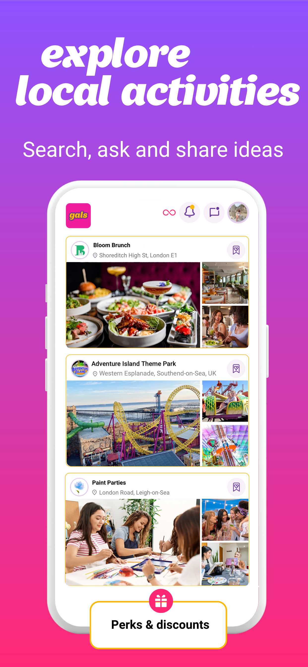 Gals screenshot 3