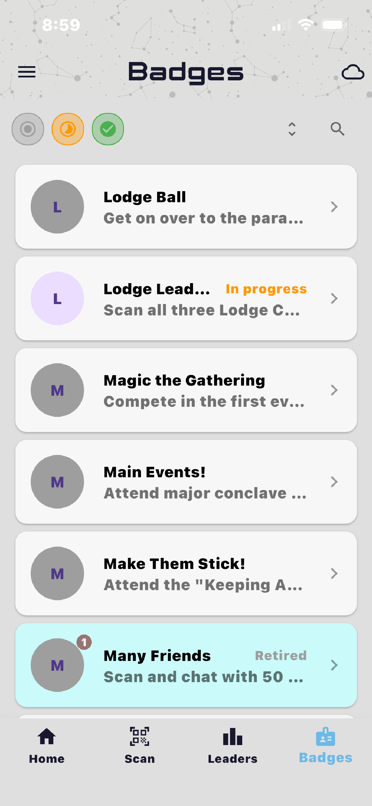 E10 Events