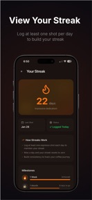 Espresso Shot Log screenshot