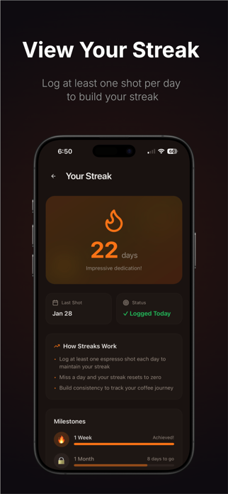 Espresso Shot Log Screenshot 5 of 5