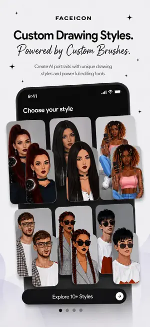 FACEICON - Cartoon Yourself screenshot 1