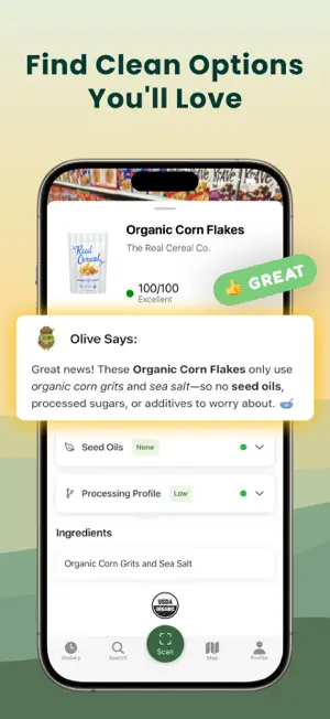 Olive: Food & Cosmetic Scanner screenshot 4