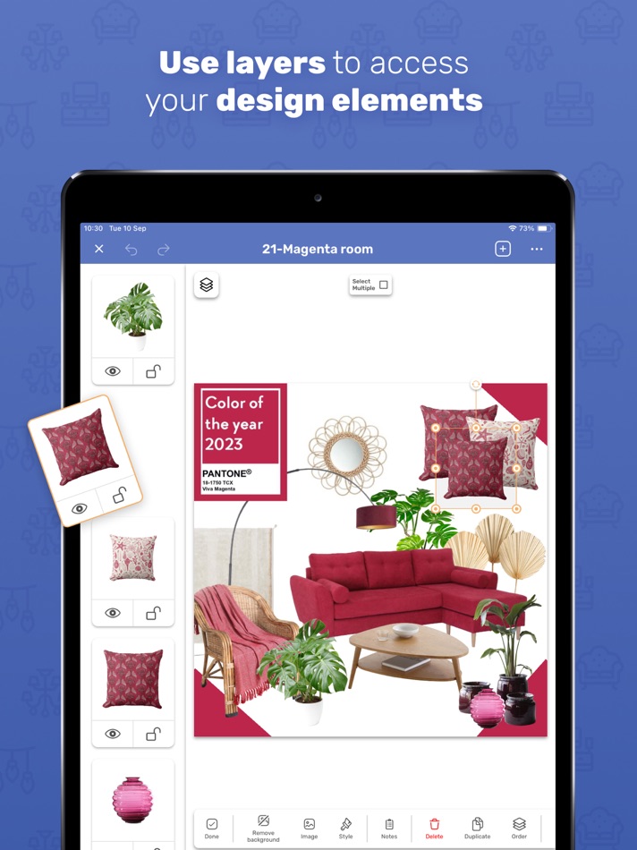 #8. Mood Board maker - HomeBoard (iOS) 由: VDMNSZK Kft
