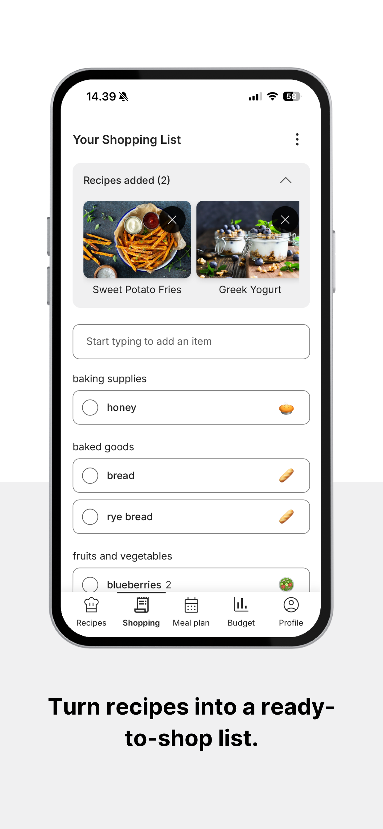 FriggFood: Recipes, Meal plan screenshot 3