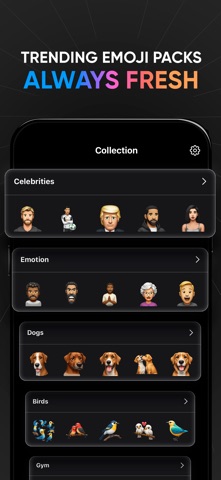 XMoji - Dirty AI Emoji Maker screenshot