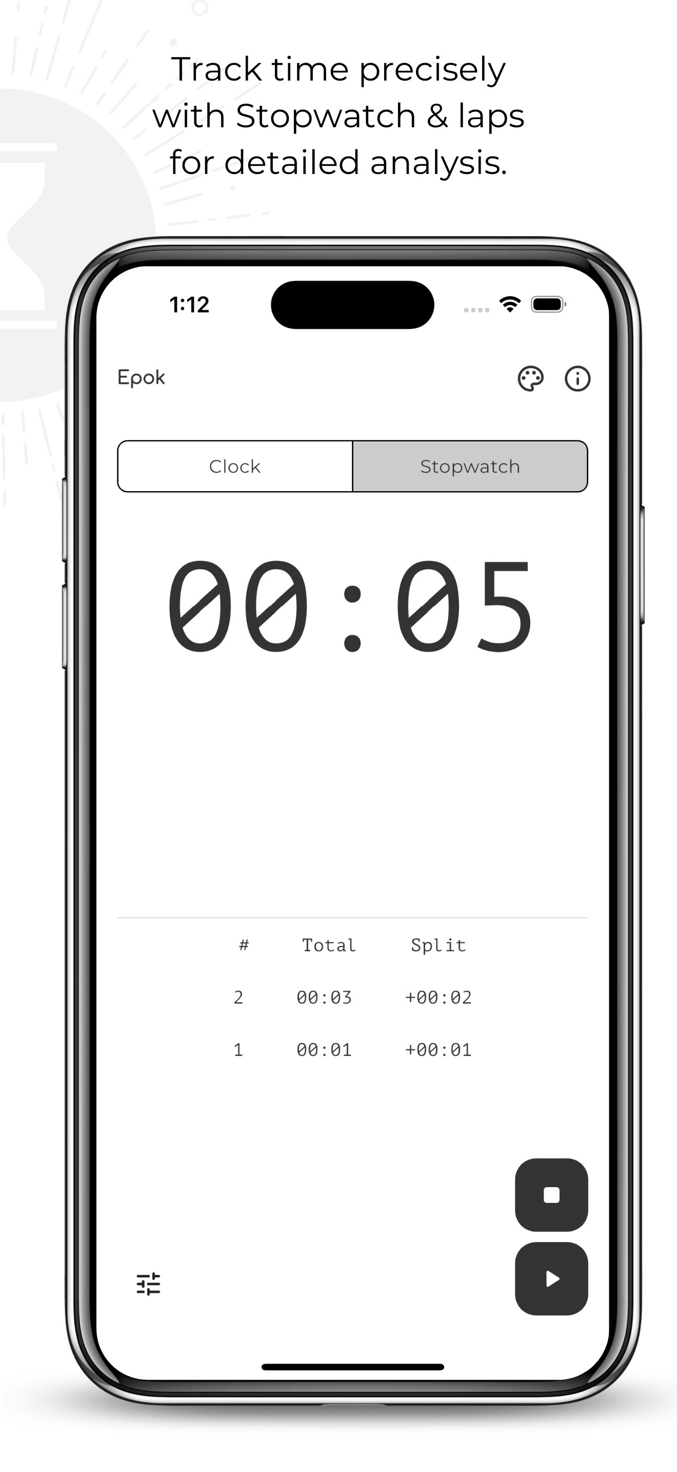 Epok: Resizable Clock & More screenshot 3