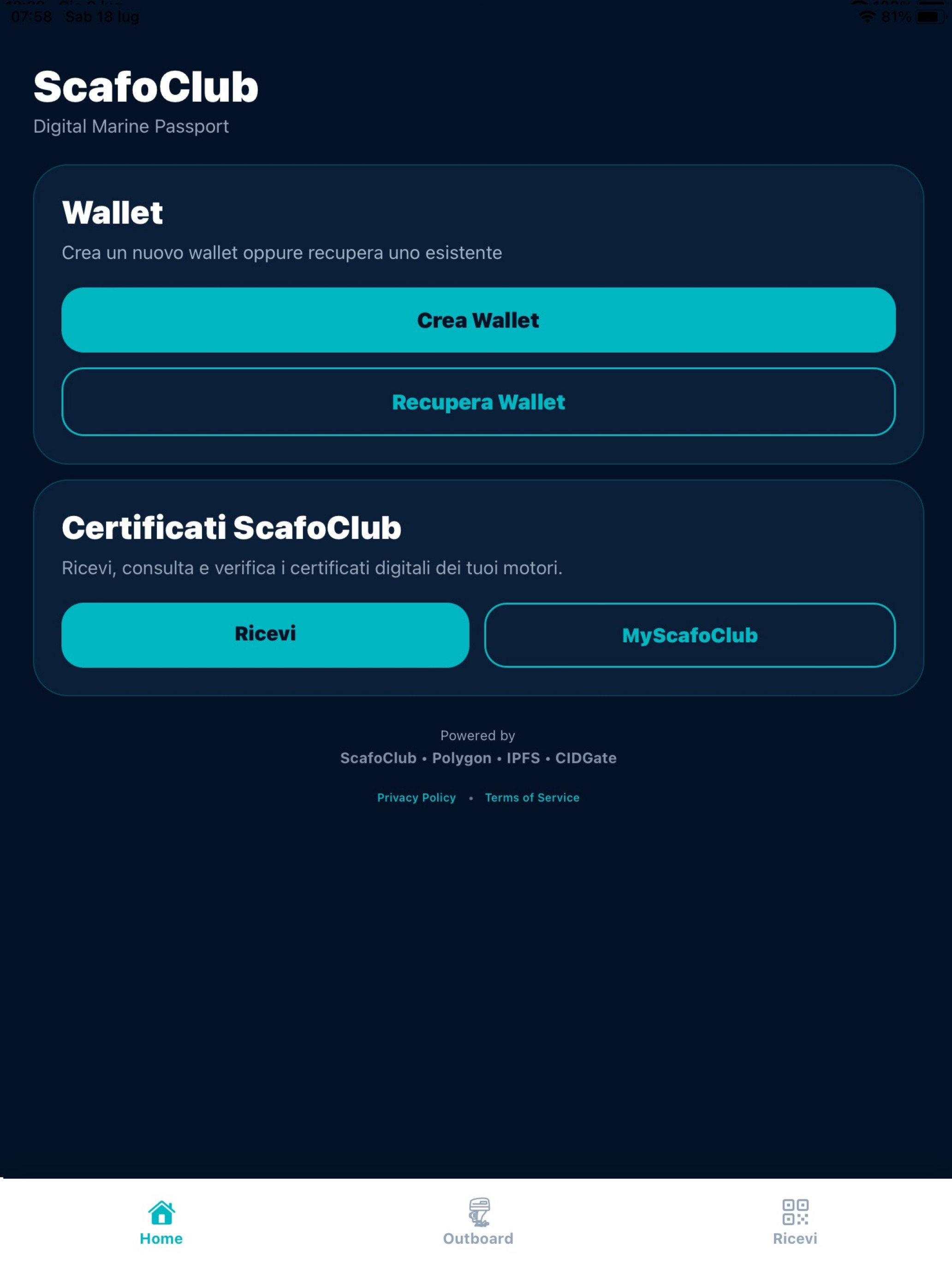 ScafoClub Wallet screenshot 5
