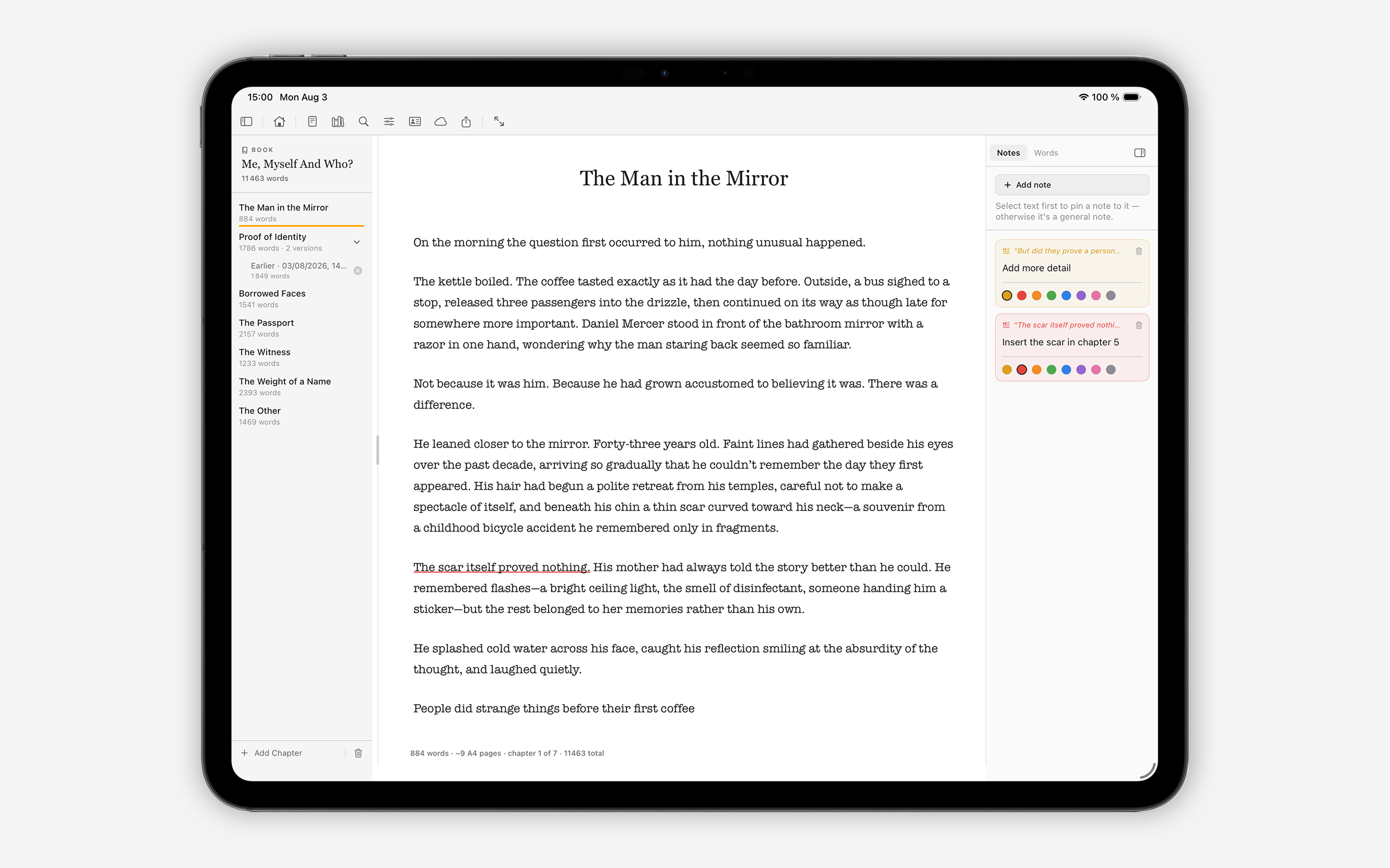 Writer's Foundry screenshot 14