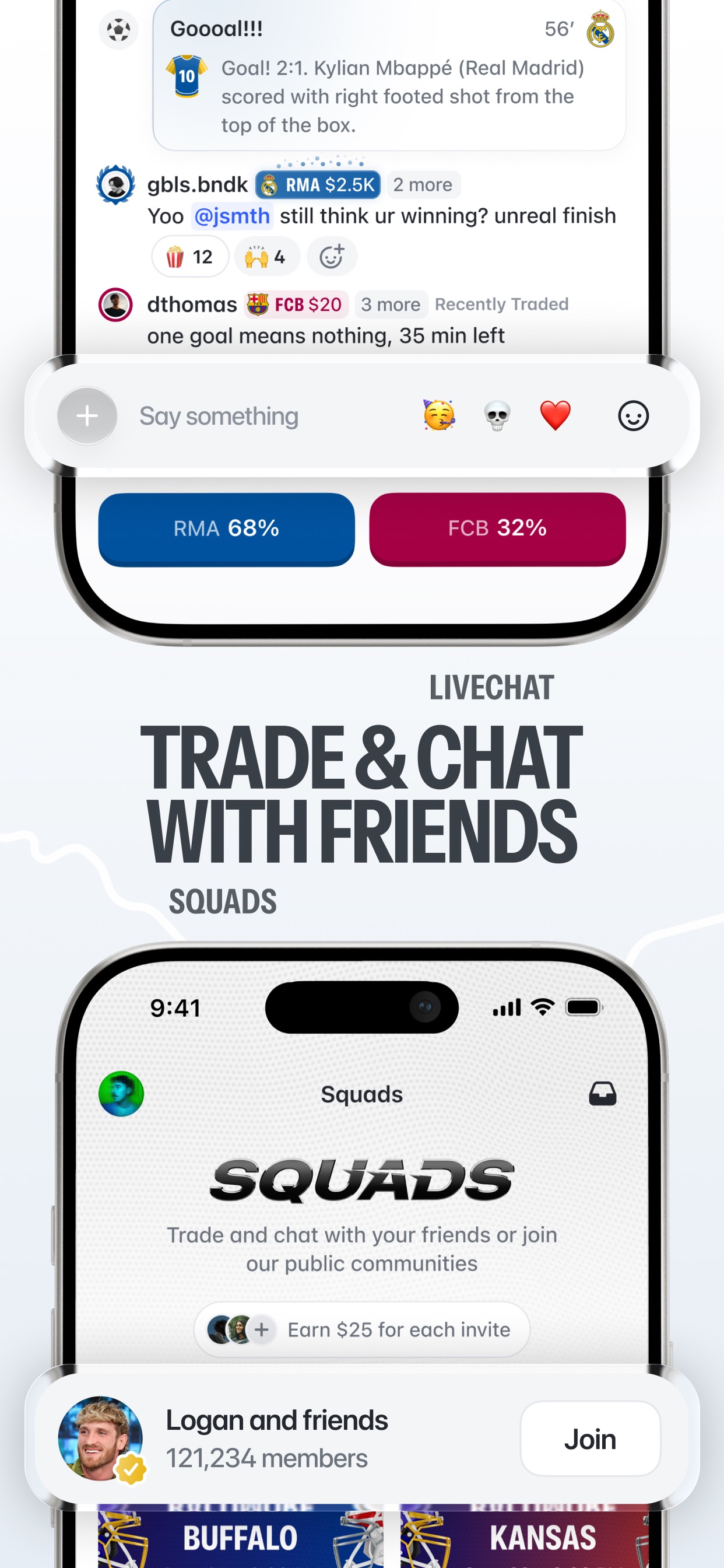 Screenshot 5 of Polymarket: Trade Live Sports