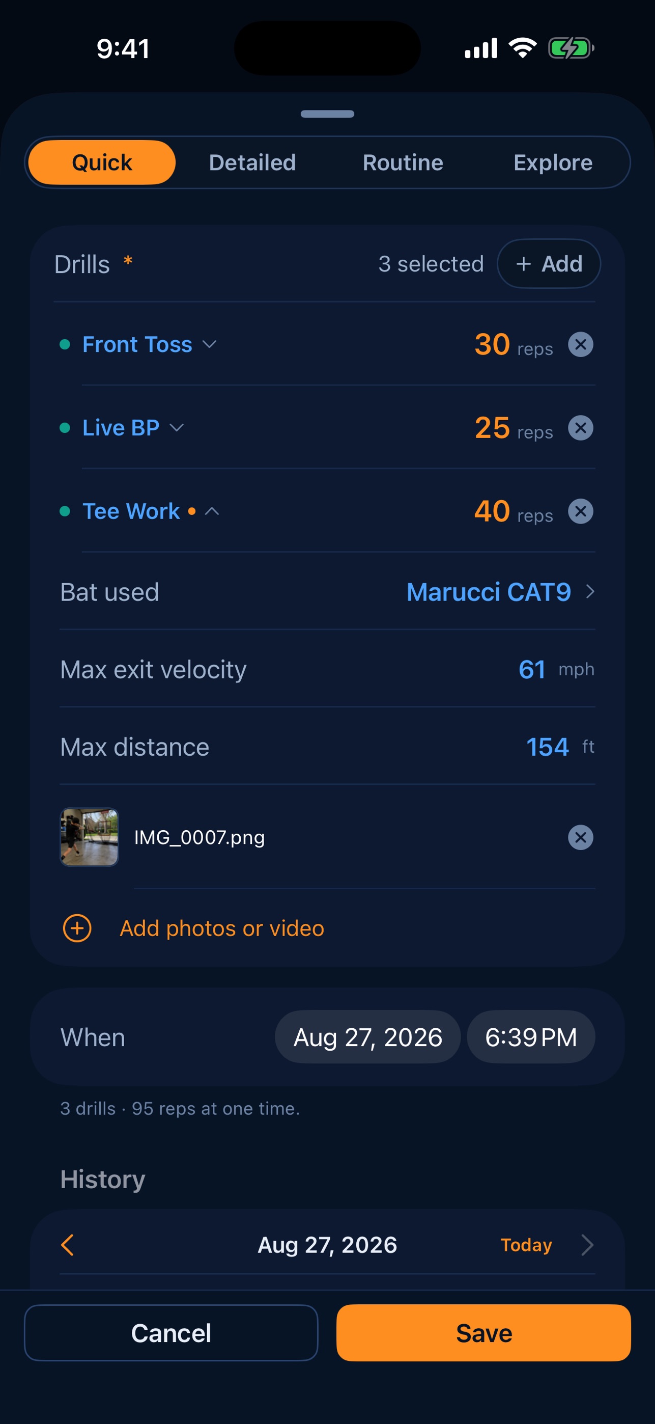 Screenshot 3 of RepTrax