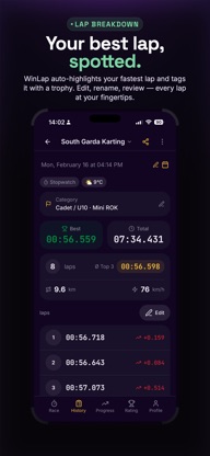 WinLap - Karting Lap Timer screenshot 4