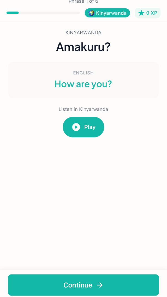 Igisha: Learn Kinyarwanda screenshot