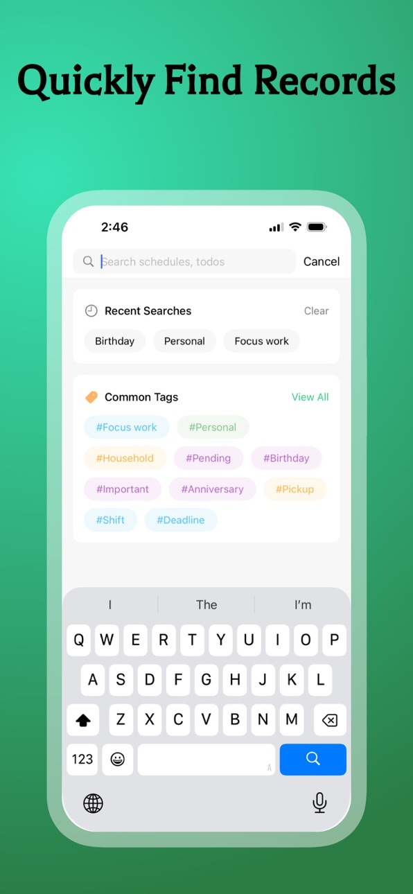 iPhone screenshot