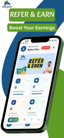 Home Faciliti Partner App iPhone screenshot
