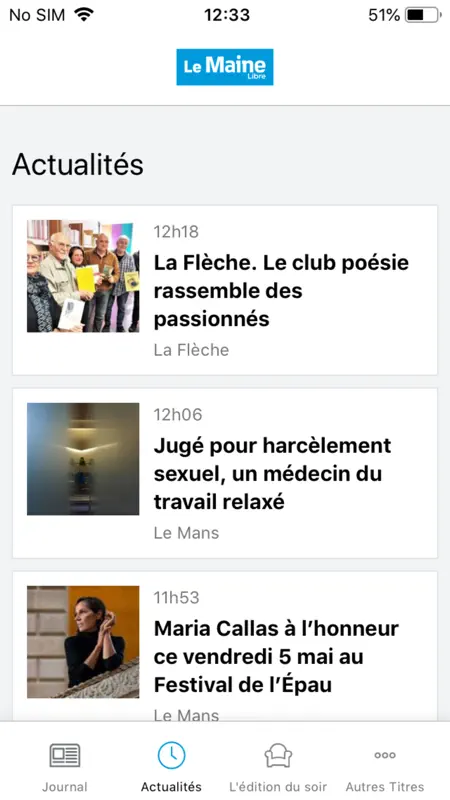 Le Maine Libre - Le Journal screenshot 7 of 7