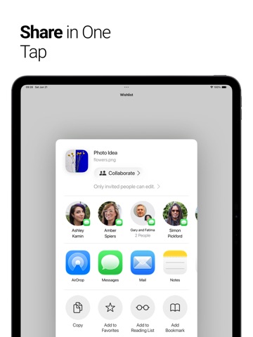 Cardz - Reinvented Bookmarks iPad screenshot