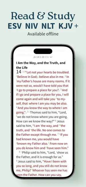 Bible App - Read & Study Daily iPhone screenshot 2