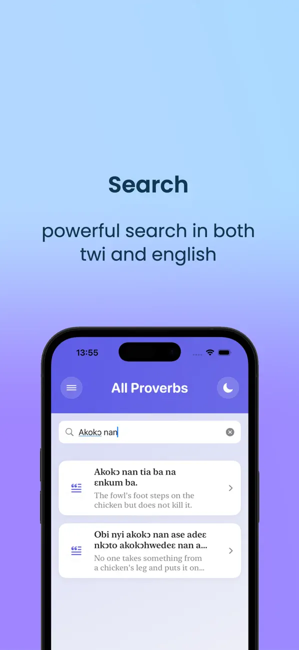 #4. Twi Proverbs (iOS) Podle: Onipaba Onipaba-Baafi