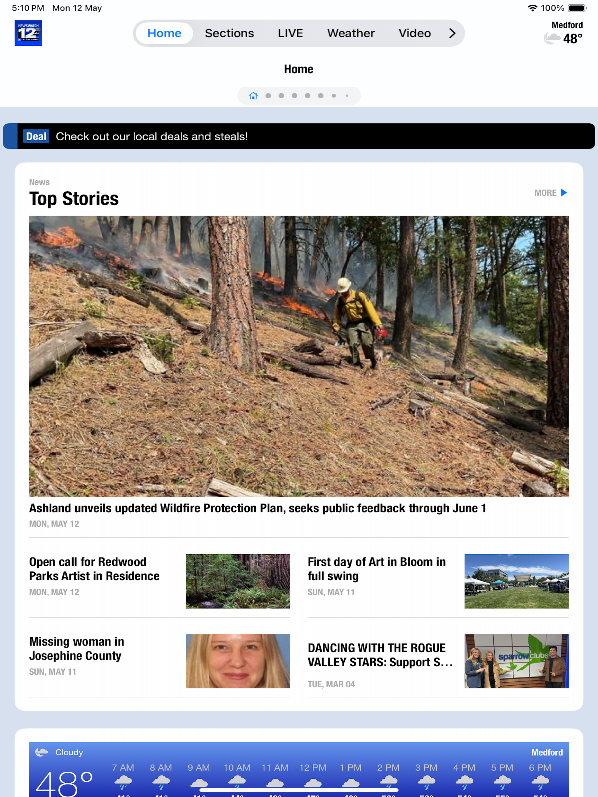 KDRV - NewsWatch 12