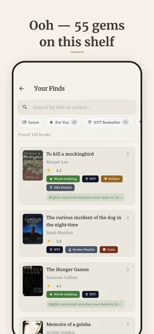 Bookshelf Scanner: Spines screenshot 2