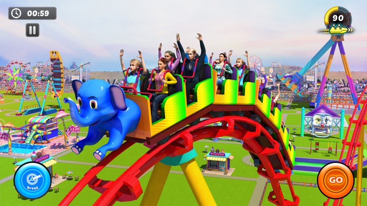 Roller Coaster Simulator HD screenshot-0