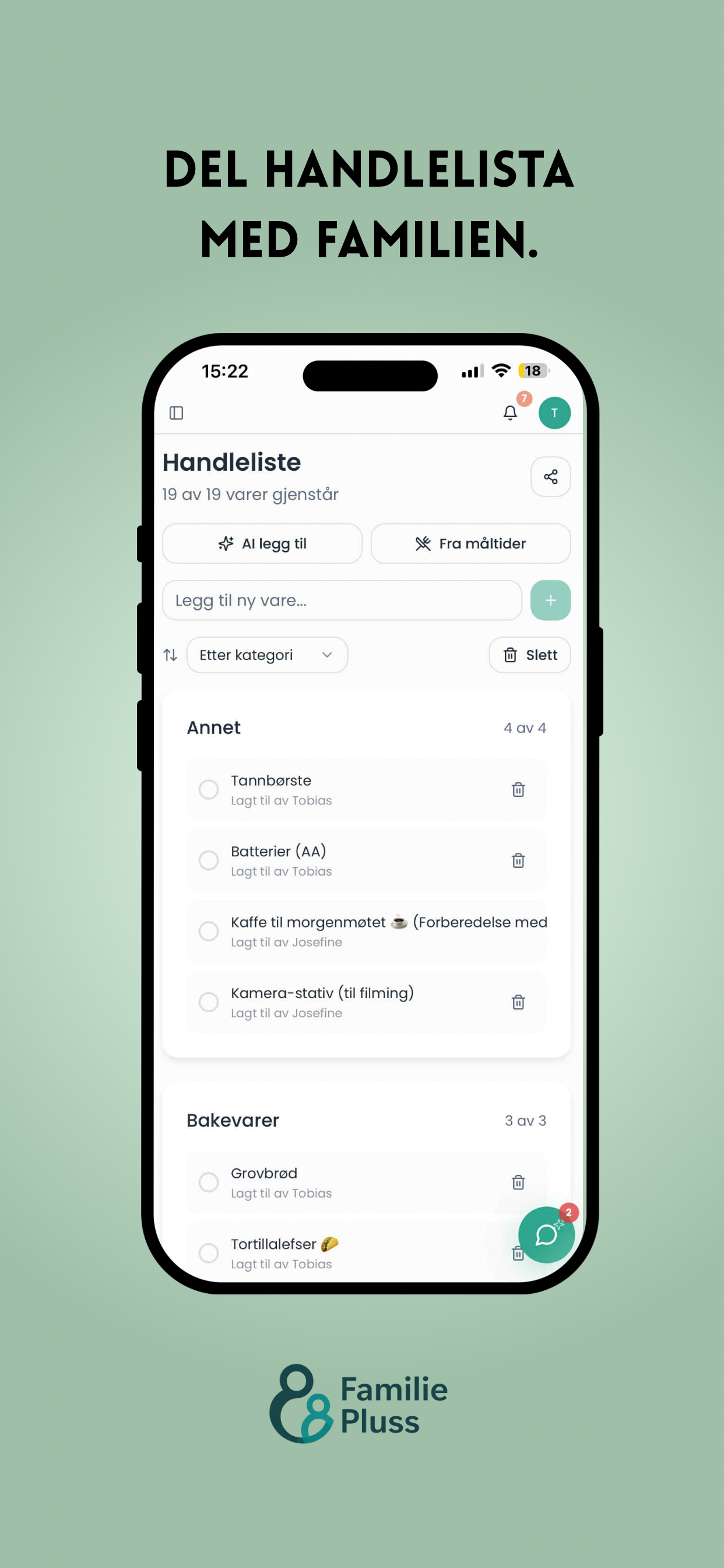 Familiepluss screenshot 4