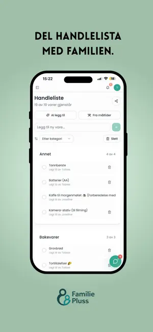 Familiepluss screenshot 4