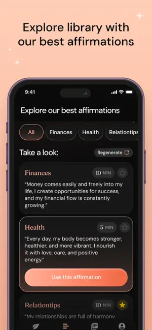 AffirMind - Daily Affirmations screenshot 2