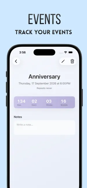 Countdown Timer - Day counter screenshot 2