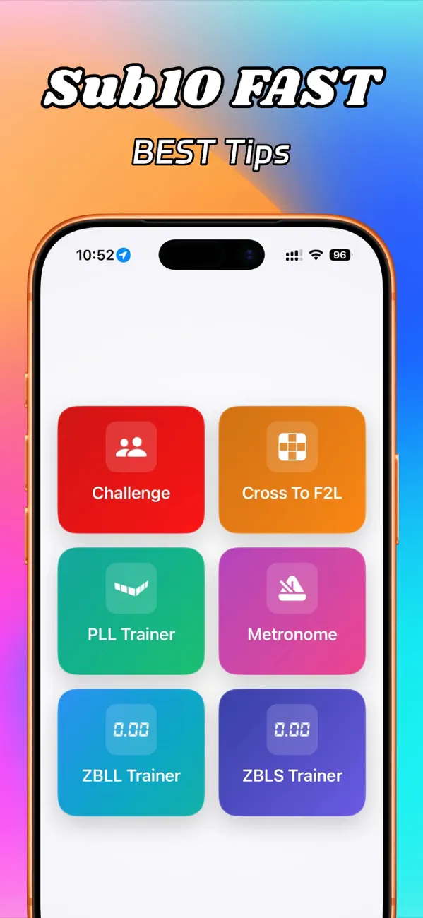 Screenshot #1 pour Cube Master - Training Tools