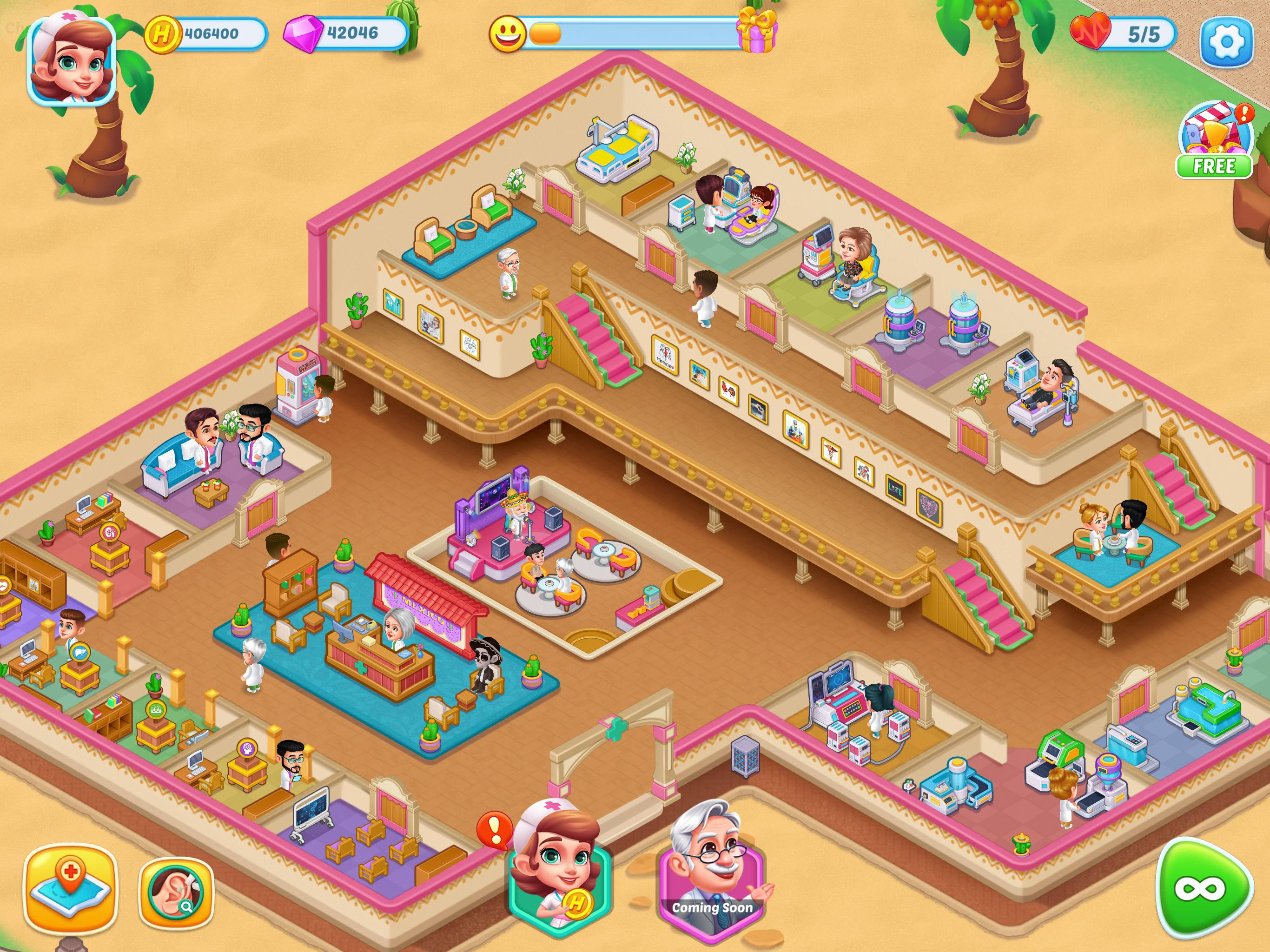 Clinic Craze: Hospital Tycoon screenshot 12