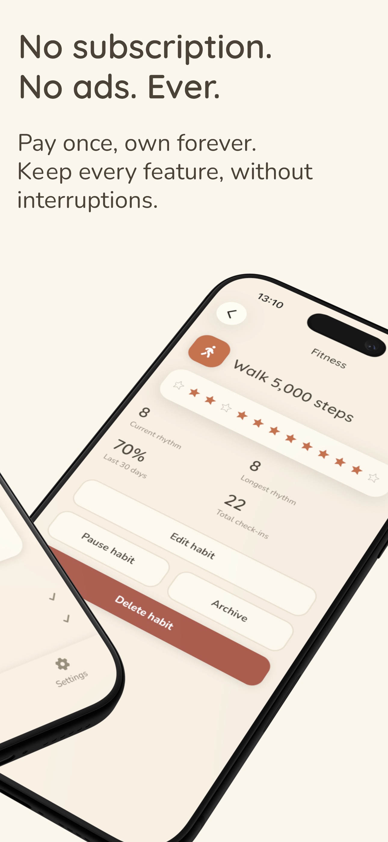 Screenshot 2 of Habit Tracker - Ritualoom