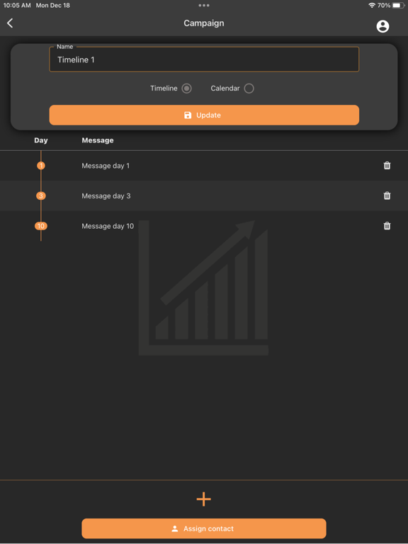 ClubSales iPad screenshot 9 - Productivity app