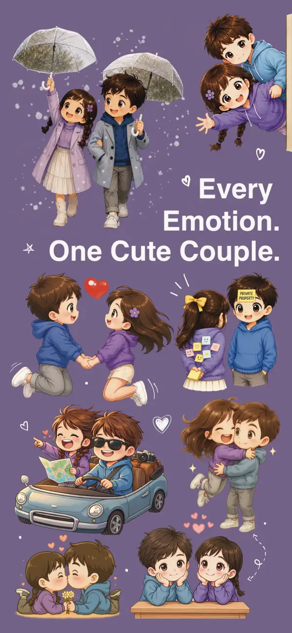 Love Stickers - Ora and Omi Screenshot 3