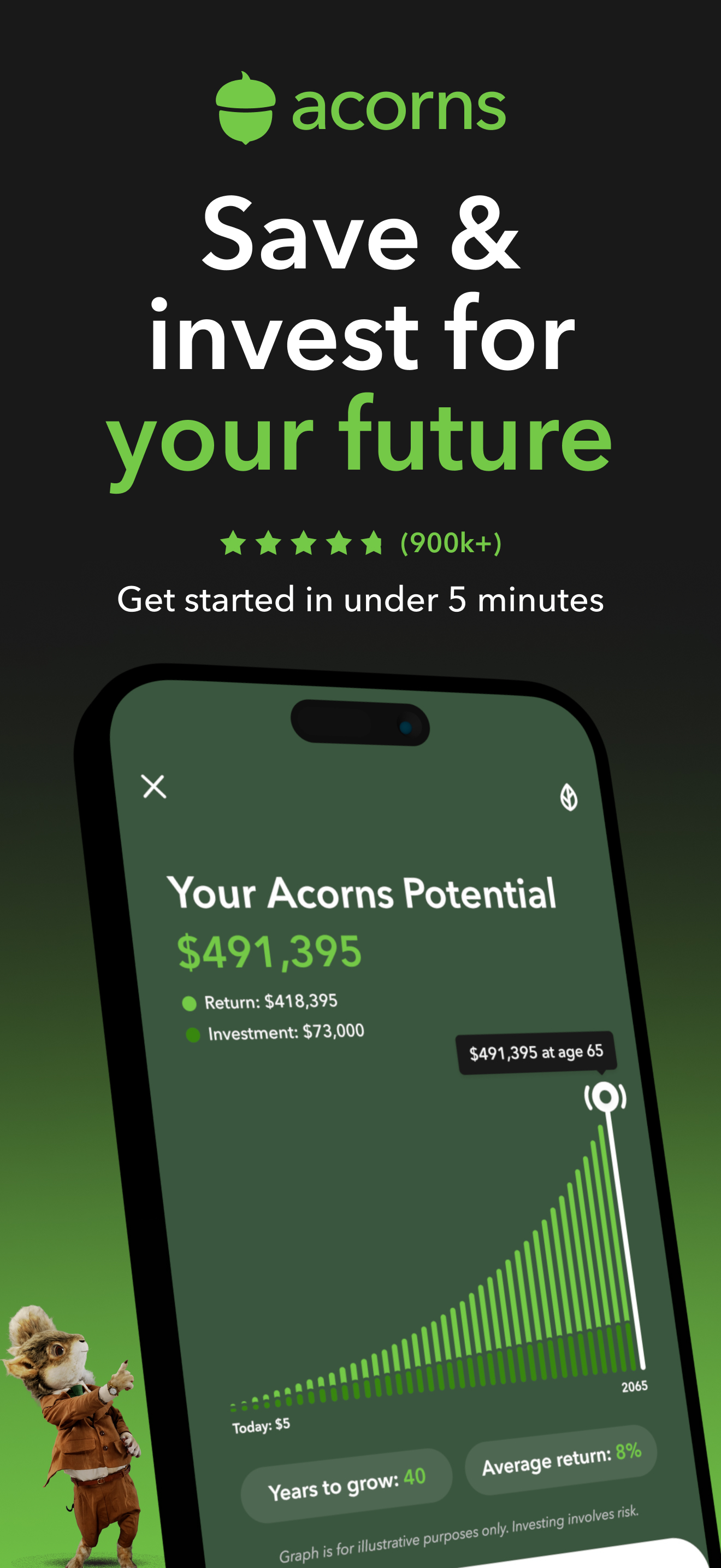 Acorns: Save & Invest Money