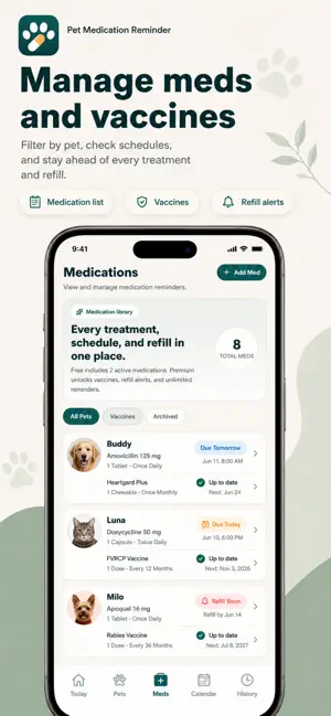 Pet Medication Reminder App screenshot 3