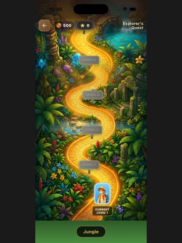 Word Search: Explorer's Quest iPad screenshot