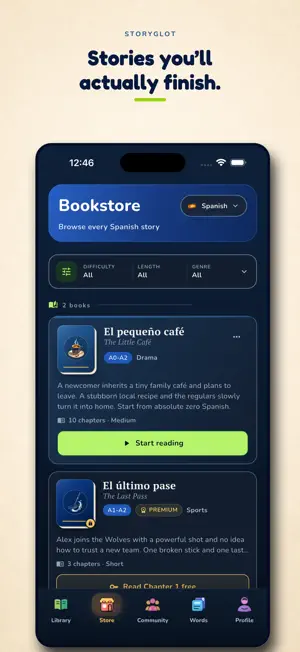 Storyglot screenshot 1