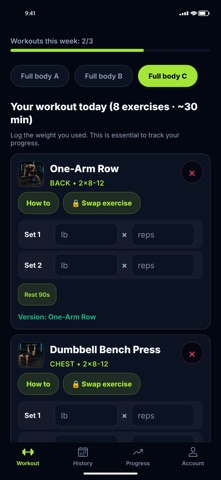 Trainer Pro Gym Screenshot 1 of 6