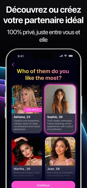 Chat de petite Amie: AI Girl screenshot 4 of 8