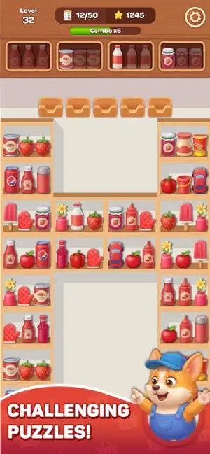 Stock Sort: Sorting Puzzle screenshot 2