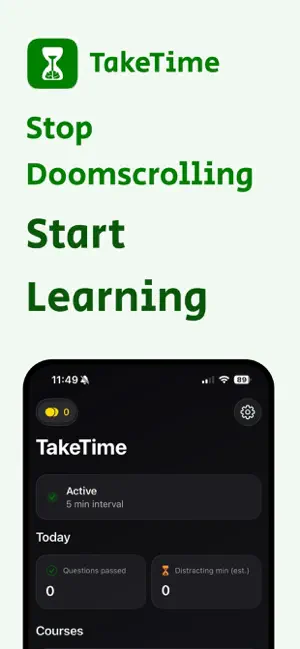 TakeTime: Study App Blocker screenshot 1